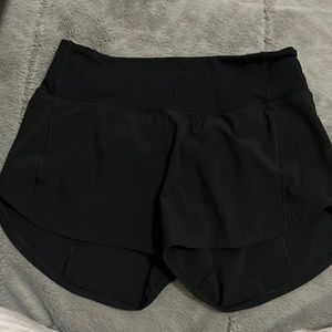 Lululemon speed up running shorts mid rise